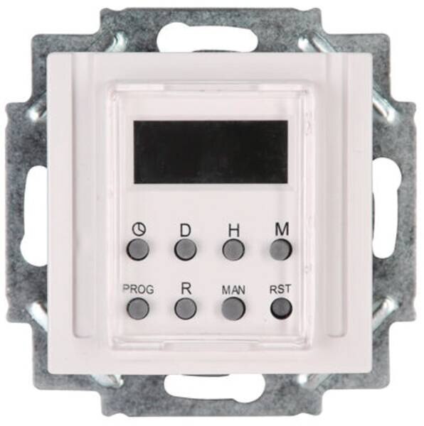 Kopp Kopp 290229008 Zeitschaltuhr elektrisch 100Std.10Prg.6AX 1500W/VA HK07 reinweiß
