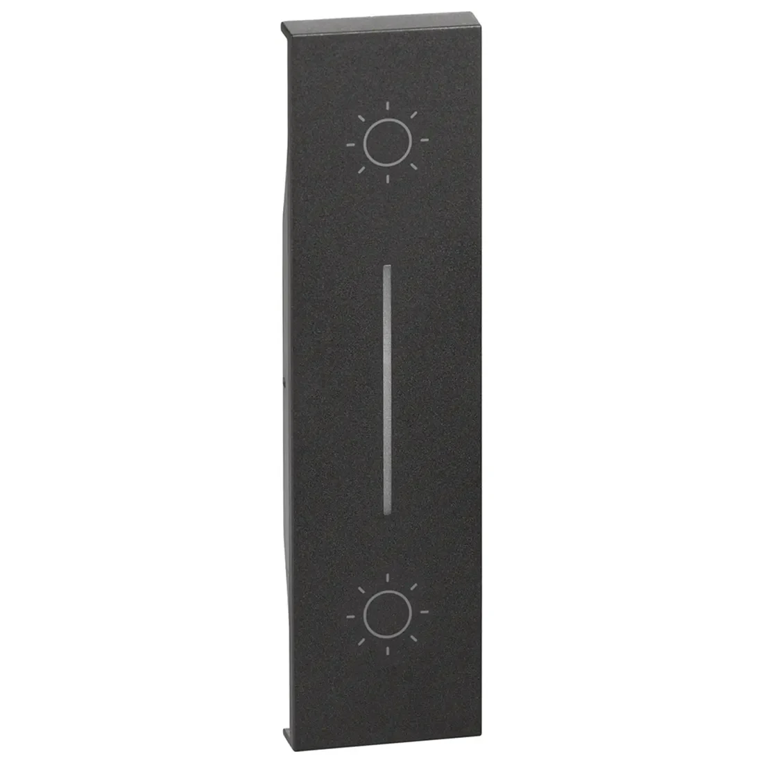 Legrand BTicino KG05L LivingNow 1M Tasten- abdeckung für Doppeltaster Black