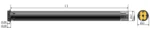 Somfy Funkeinsteckantrieb io 30/17 SW 60 ED 1243653