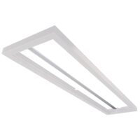 SG LEUCHTEN Aufbaurahmen weiß Aluminium L1203mm 212257 H47mm