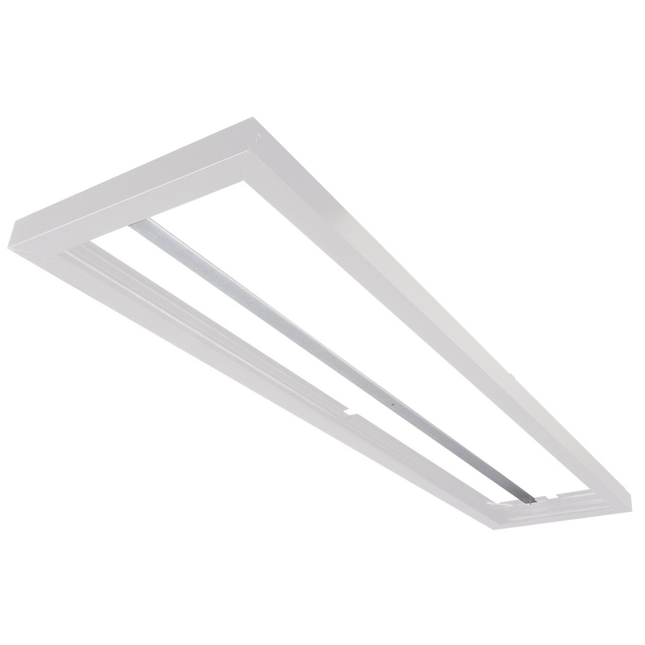 SG Leuchten SG LEUCHTEN Aufbaurahmen weiß Aluminium L1203mm 212257 H47mm