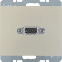 Berker Steckdose VGA edelstahl lackiert 3315407004