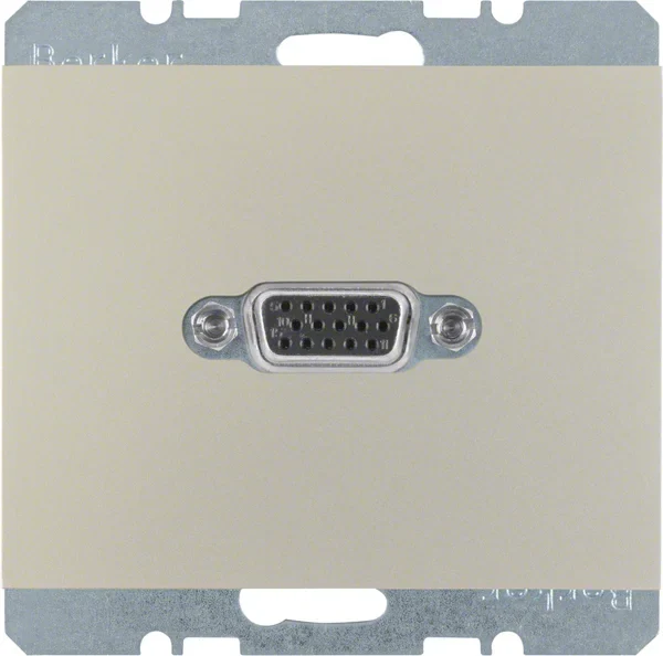 Berker Berker Steckdose VGA edelstahl lackiert 3315407004