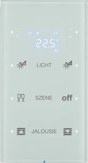Berker Berker Touchsensor 3-fach Glas polarweiß 75643150
