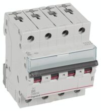 Legrand 403413 TX3 LS-Schalter B 6A 4-polig 6kA 400VAC 4TE