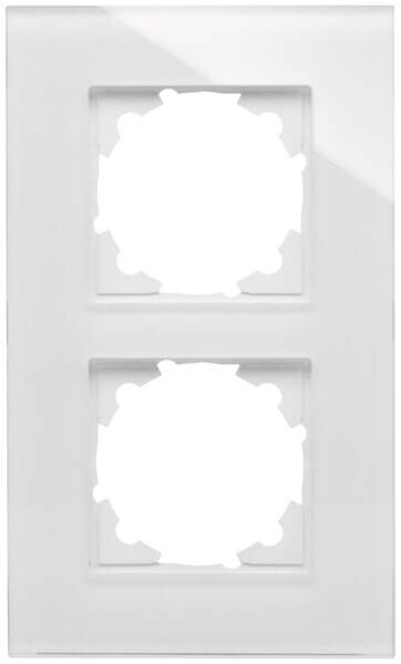 Kopp Kopp 405402018 ATHENIS-2-fach Glas-Abdeckrahmen senkrechte und waage