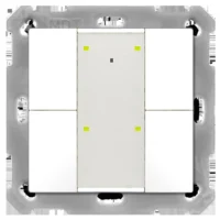 MDT technologies Taster Plus TS 55 4-fach, Reinweiß mat BE-TA55T4.02