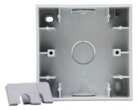 Kopp 374734008 HK07-1-fach APgehäuse Farbe:grau matt