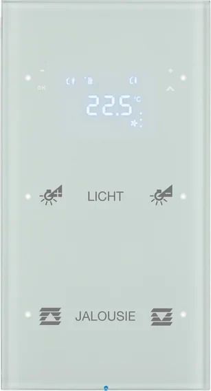 Berker Berker Touchsensor 2-fach Glas polarweiß 75642150