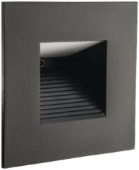SG LEUCHTEN LED-Orientierungsleuchte 2W CAPELLA 912039 4000K 25lm schwarz Konverter IP20