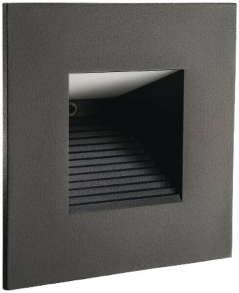 SG LEUCHTEN LED-Orientierungsleuchte 2W CAPELLA 912039 4000K 25lm schwarz Konverter IP20