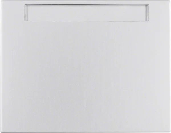 Berker Berker Wippe aluminium mit Beschriftungsfeld 14267003