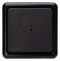 Kopp 514605009 STANDARD-Aufputz Kontrollschalter Farbe:schwarz
