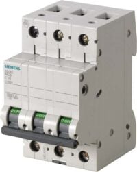 Siemens 5SL6325-6 Leitungsschutzschalter 400V 6kA 3polig B 25A
