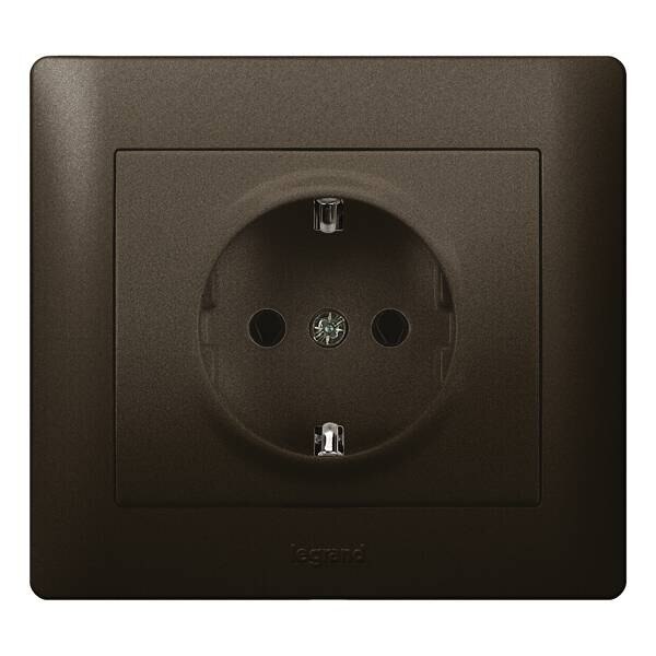 Legrand Legrand 771262 Steckdose (SL) Galea dark bronze