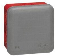 Legrand 092009 Plexo Abzweigdose 80x80x45mm IP55 7Vorpr RAL7035/37/3000