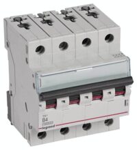Legrand 404150 TX3 LS-Schalter B 4A 4-polig 10kA 400VAC 4TE