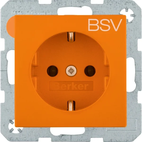 Berker Berker Steckdose Schuko Aufdr BSV, S.1 or 47438917