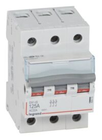 Legrand 406470 DX3 Lasttrennschalter 3-polig 125A 400VAC Kategorie AC-22A