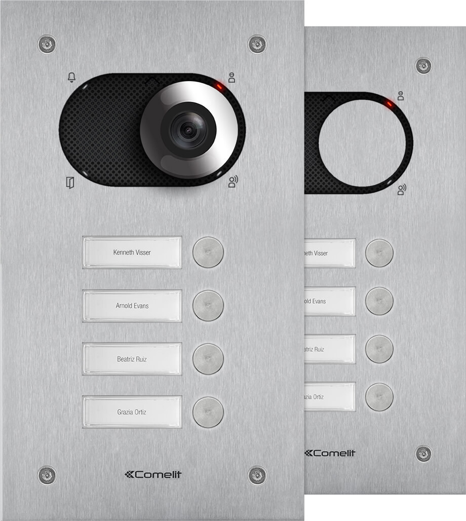 Comelit Comelit Group Frontplatte Switch 4 Teiln. 1-reih. V4A IX0104