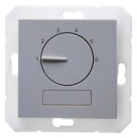 Kopp 296547005 HK07 elektronisches Raumthermostat Basic stahlfarben