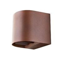 SG LEUCHTEN LED-Up/Down Leuchte 8W 3000K ARTES 641735 360lm rost Konverter