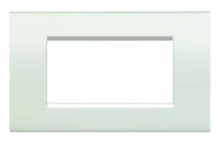 BTicino LNA4804BI LivingLight Abdeck- rahmen für Kompaktinstallation 4M Weiß