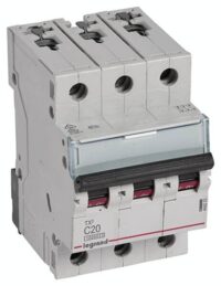 Legrand 404223 TX3 LS-Schalter C 20A 3-polig 10kA 400VAC 3TE