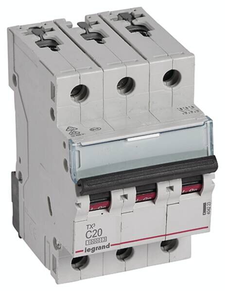 Legrand Legrand 404223 TX3 LS-Schalter C 20A 3-polig 10kA 400VAC 3TE