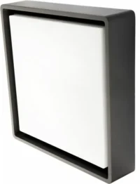 SG LEUCHTEN LED-Anbauleuchte 6W 3000K matt FRAME 605262 A++ 500lm graphit Konverter