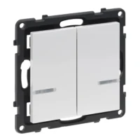 Legrand 765634 Seano with Netatmo Wandsender 2-Fach Ultraweiss