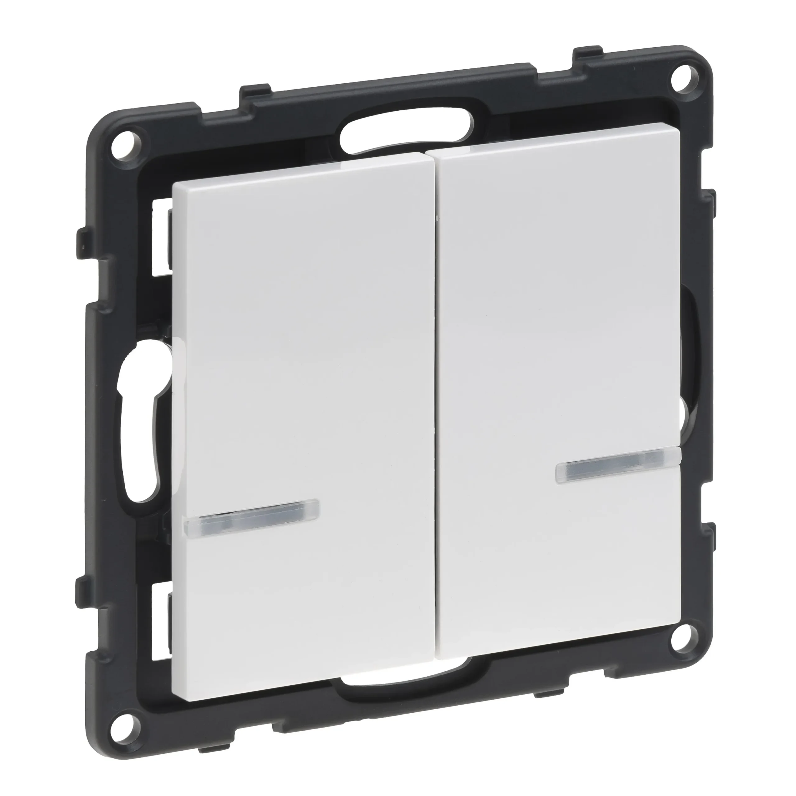 Legrand Legrand 765634 Seano with Netatmo Wandsender 2-Fach Ultraweiss