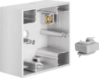 Berker Aufputz-Gehäuse 1-fach aluminium 10417003