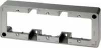 Berker Aufputz-Rahmen 3-fach anthrazit, samt 10316086