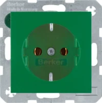 Berker Schuko-Steckdose gn/matt 47431913