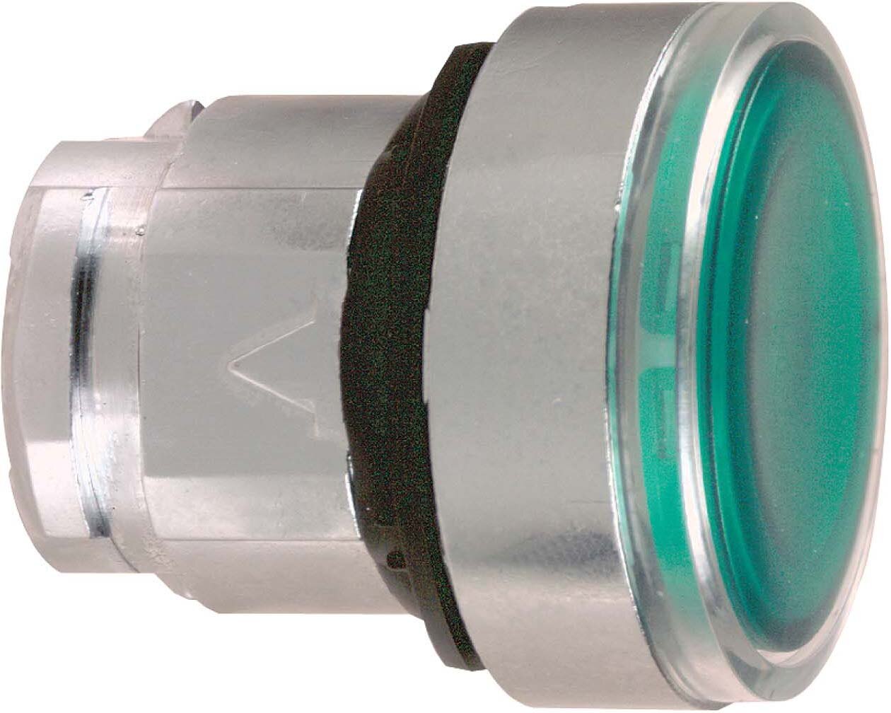 Schneider Schneider ZB4BH033 Frontelement grün für Leuchtdrucktaster D22mm