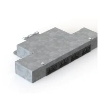 Bild vom Produkt: Legrand 8400077 Verteilerdose Stahl sendzimirverzinkt 1Eing.YMVK 1Ausg.YMVK