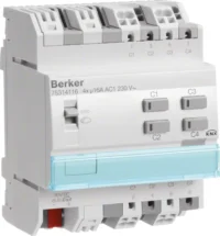 Berker KNX Schalt-/Jalousieaktor 4-/2-fach C-Last 16A 75314116