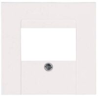 Kopp 373129186 TAE-Abdeckung M2,5x12mm für TAE-Anschlussdose Athenis reinweiß