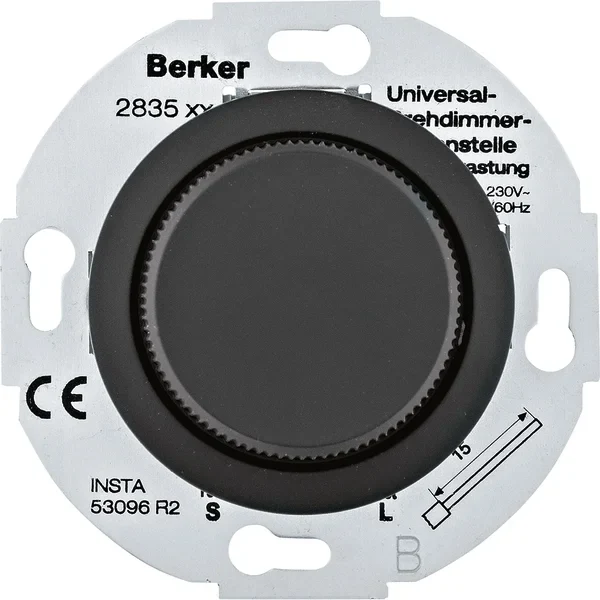 Berker Berker Nebenstellen-Einsatz für Univ.-Drehdimmer MAN0101417