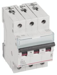 Legrand 404132 TX3 LS-Schalter B 63A 3-polig 10kA 400VAC 3TE