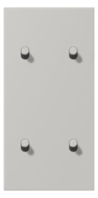 Jung LC12-25R0205 Abdeckung mit Kipphebel "Zylinder" 2x2 Kipphebel senkrecht LS 1912 gri
