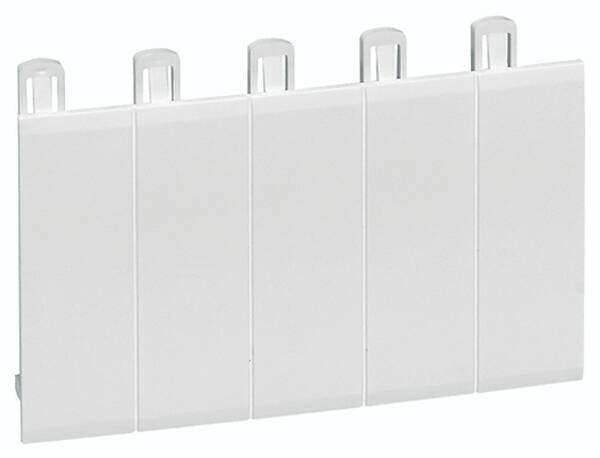 Legrand Legrand 001660 Abdeckstreifen 5M Signalweiß teilbar in halbe und ganze Mod.