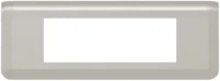 Legrand 079316L Rahmen 6-modulig horizontal Mosaic Aluminium