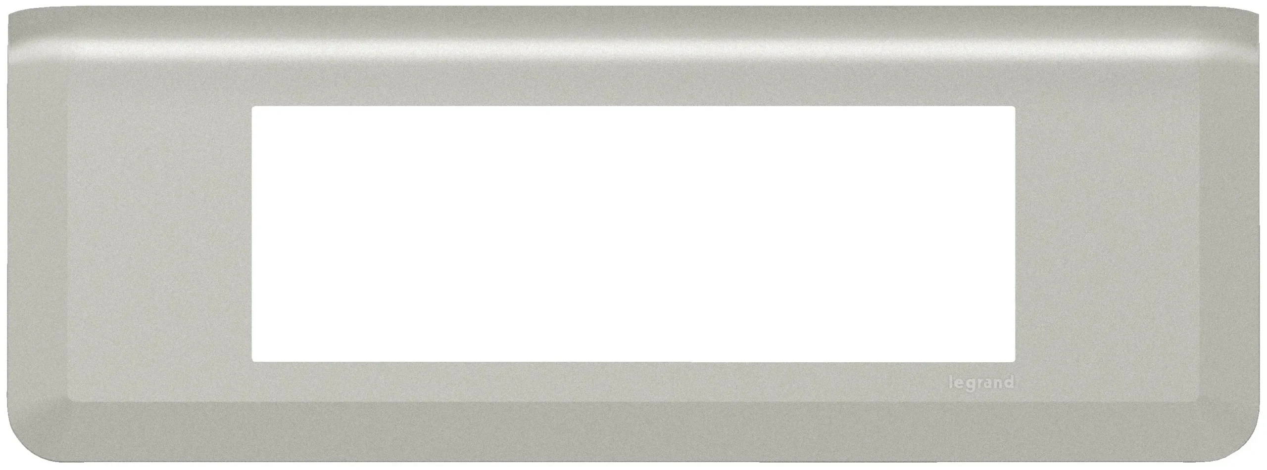 Legrand Legrand 079316L Rahmen 6-modulig horizontal Mosaic Aluminium