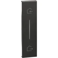 BTicino KG40 LivingNow 1M Taste für Master-Switch Kommen/Gehen Black
