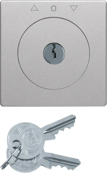 Berker Berker Zentralstück m Schloss für Jalousie Q.x aluminium 1081608400