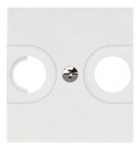 Legrand 078785 TV-R-SAT Abdeckung 2-modulig Mosaic ultaweiß