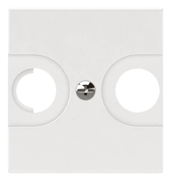 Legrand Legrand 078785 TV-R-SAT Abdeckung 2-modulig Mosaic ultaweiß