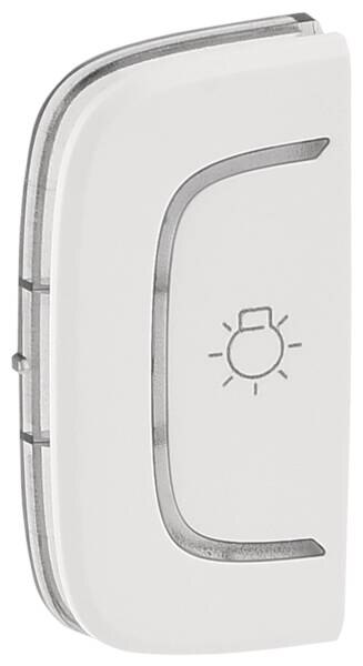 Legrand Legrand 755528 Wippe BUS/SCS mit Symbol Licht 1M links Valena Allure ultraweiß